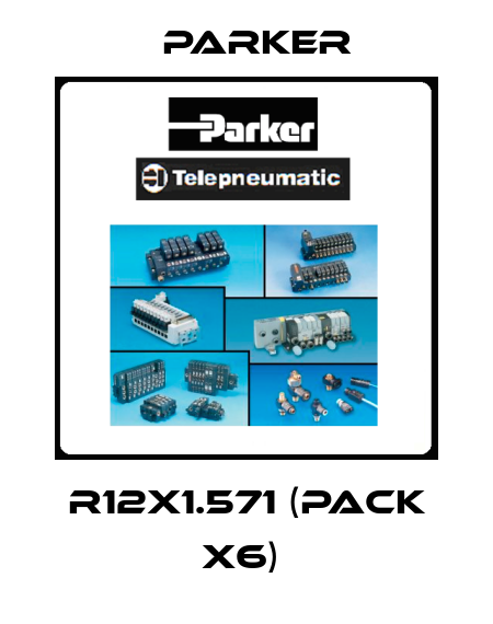 R12X1.571 (pack x6)  Parker