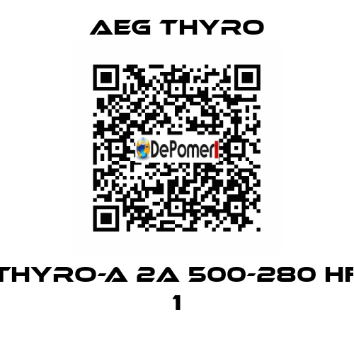 Thyro-A 2A 500-280 HF 1 AEG THYRO