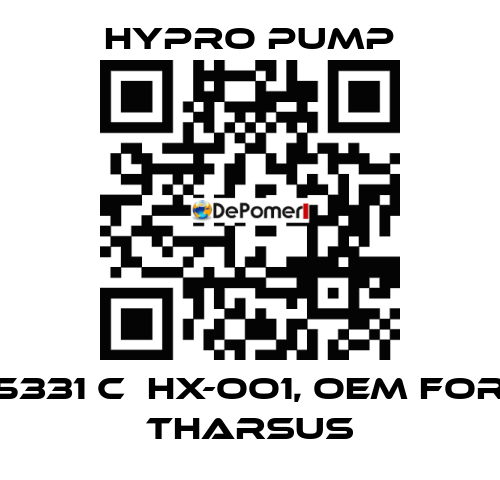 5331 C  HX-OO1, OEM for Tharsus Hypro Pump