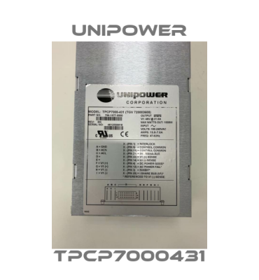 TPCP7000431 Unipower