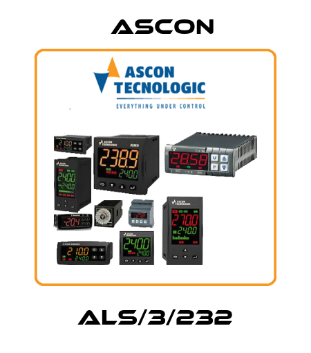 ALS/3/232 Ascon