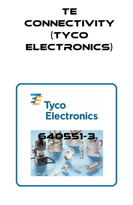 640551-3 TE Connectivity (Tyco Electronics)