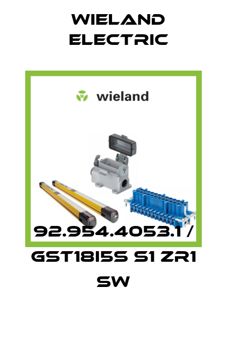92.954.4053.1 / GST18I5S S1 ZR1 SW Wieland Electric