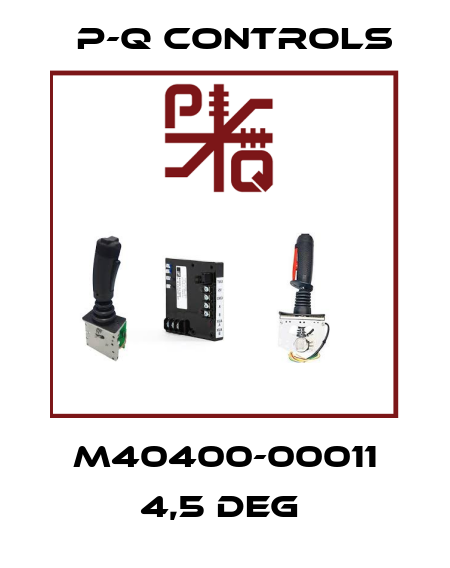 M40400-00011 4,5 DEG  P-Q Controls