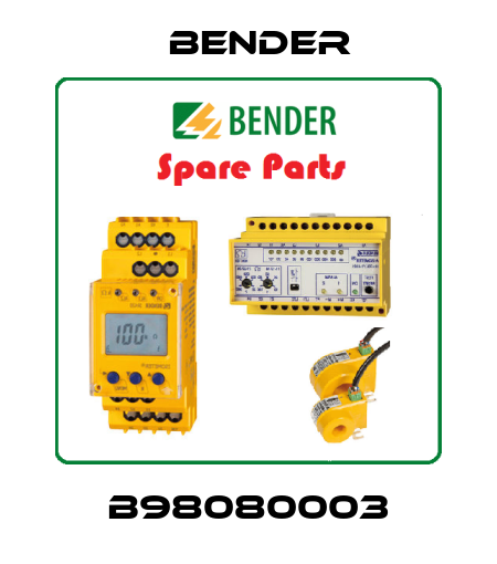 B98080003 Bender