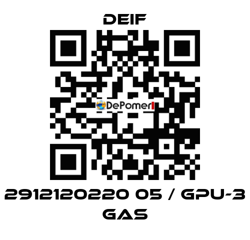 2912120220 05 / GPU-3 Gas Deif