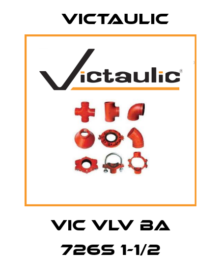 VIC VLV BA 726S 1-1/2 Victaulic