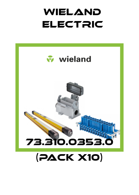 73.310.0353.0 (pack x10) Wieland Electric