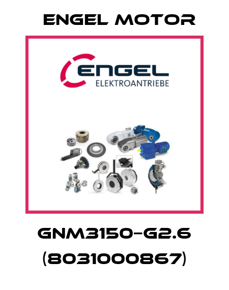 GNM3150−G2.6 (8031000867) Engel Motor