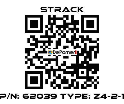 P/N: 62039 Type: Z4-2-1 Strack