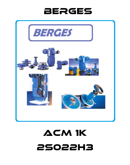 ACM 1K 2S022H3 Berges