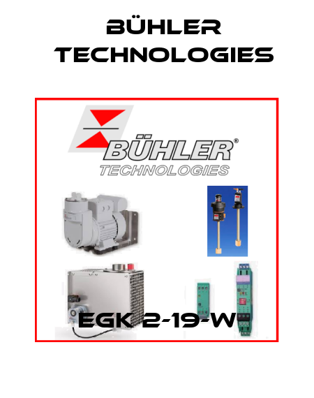 EGK 2-19-W Bühler Technologies