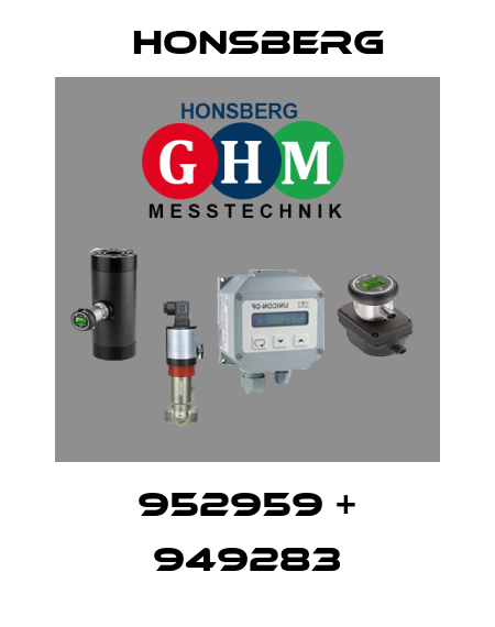 952959 + 949283 Honsberg