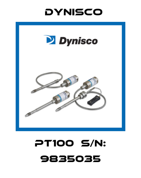 PT100  S/N: 9835035 Dynisco