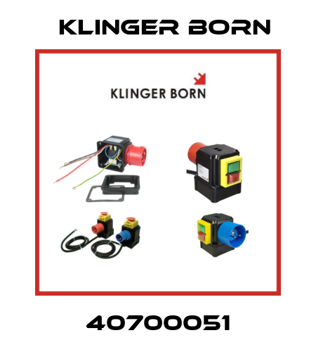 40700051 Klinger Born