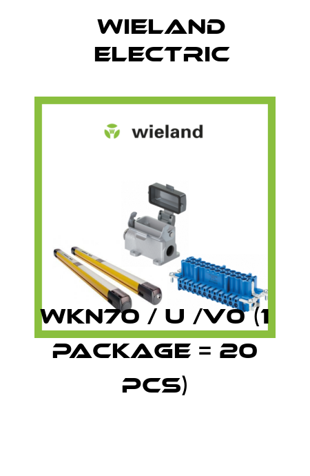 WKN70 / U /V0 (1 package = 20 pcs) Wieland Electric