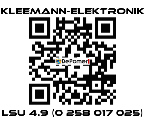 LSU 4.9 (0 258 017 025) Kleemann-Elektronik