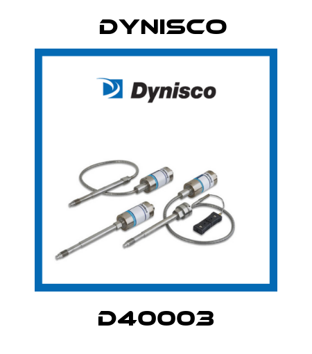 D40003 Dynisco