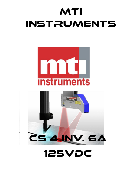 CS 4 Inv. 6A 125Vdc Mti instruments