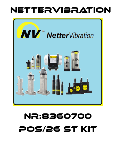 NR:8360700 POS/26 ST KIT NetterVibration