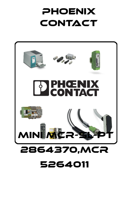 MINI MCR-SL-PT 2864370,MCR  5264011  Phoenix Contact