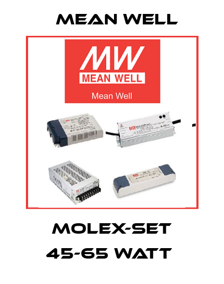 MOLEX-SET 45-65 WATT  Mean Well