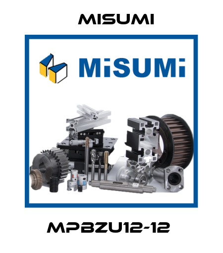 MPBZU12-12  Misumi
