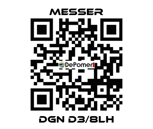 DGN D3/8LH Messer