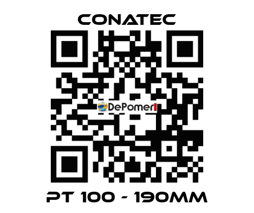 PT 100 - 190mm Conatec