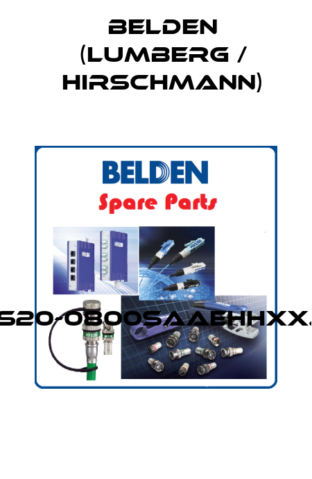 MS20-0800SAAEHHXX.X.  Belden (Lumberg / Hirschmann)