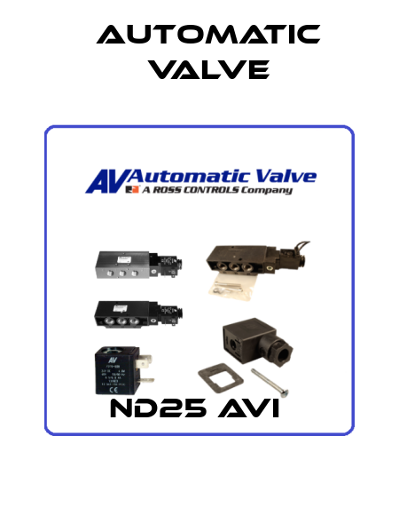 ND25 AVI  Automatic Valve