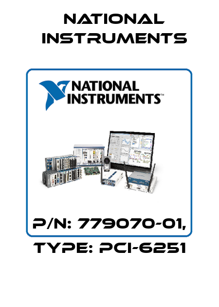 P/N: 779070-01, Type: PCI-6251 National Instruments
