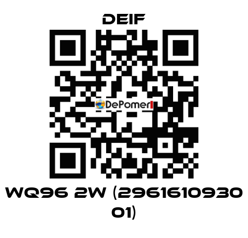 WQ96 2W (2961610930 01) Deif