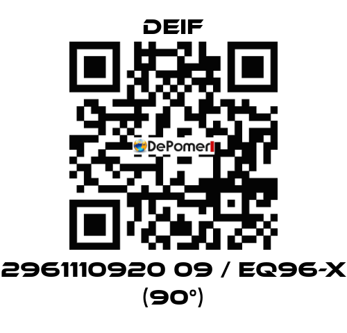 2961110920 09 / EQ96-x (90°) Deif