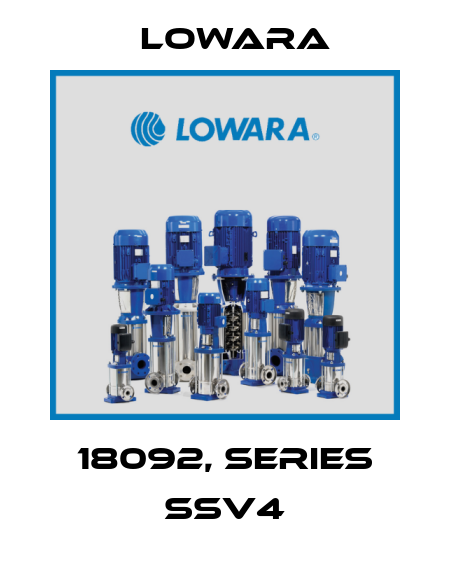 18092, series SSV4 Lowara