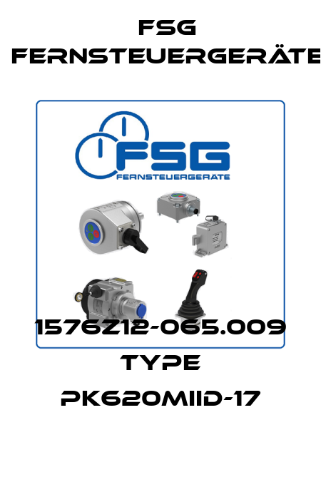 1576Z12-065.009 Type PK620MIId-17 FSG Fernsteuergeräte