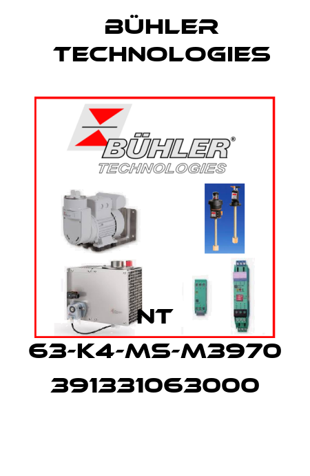 NT 63-K4-MS-M3970  391331063000 Bühler Technologies