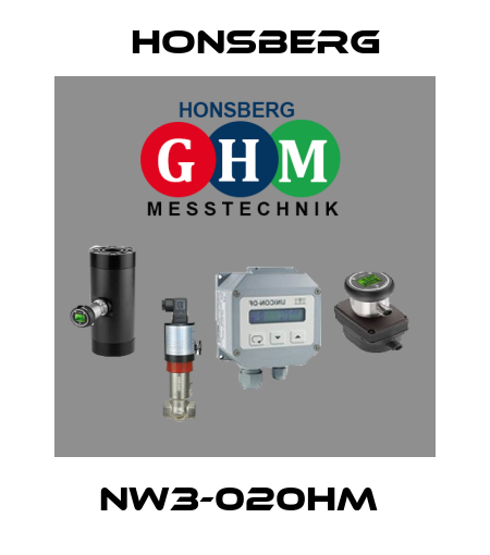 NW3-020HM  Honsberg