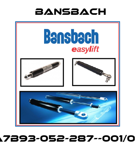 A7A7B93-052-287--001/050N Bansbach