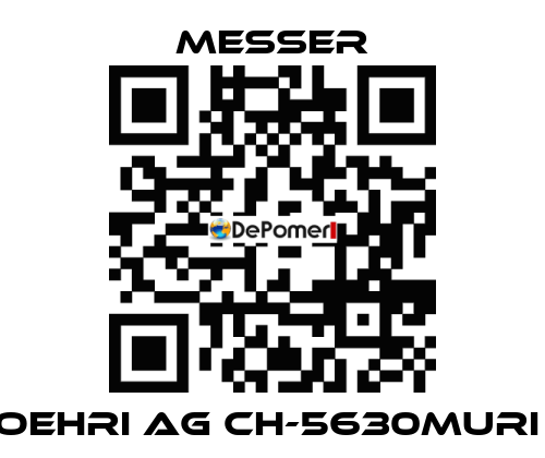 OEHRI AG CH-5630MURI  Messer