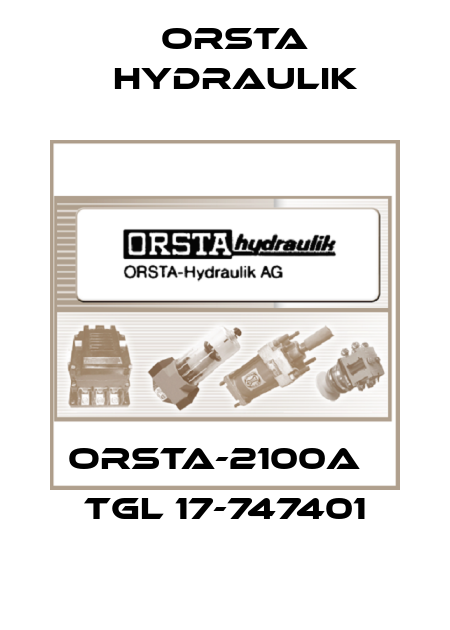Orsta-2100A   TGL 17-747401 Orsta Hydraulik