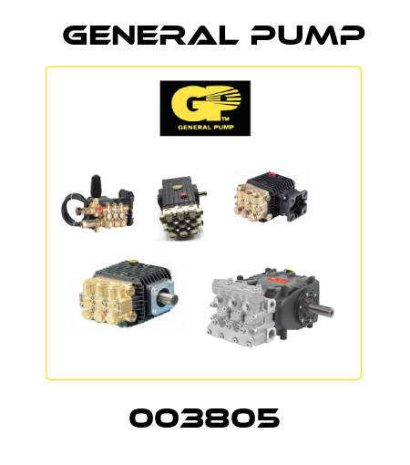 003805 General Pump