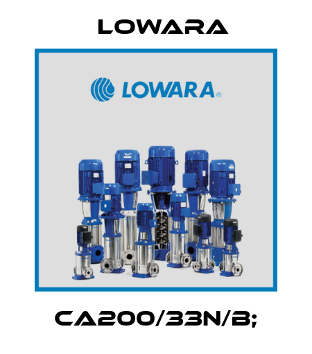 CA200/33N/B; Lowara
