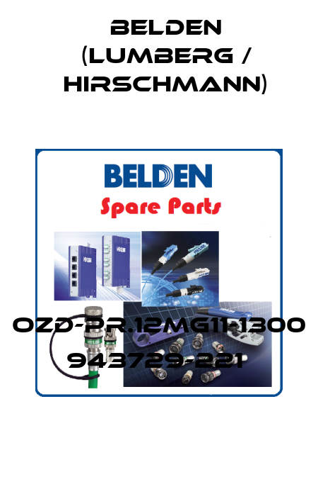 OZD-Pr.12MG11-1300 943729-221  Belden (Lumberg / Hirschmann)