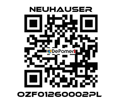 OZF01260002PL  Neuhauser