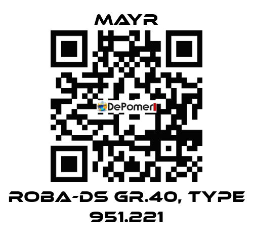 Roba-Ds Gr.40, Type 951.221 Mayr