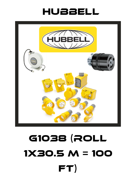 G1038 (roll 1x30.5 m = 100 ft) Hubbell
