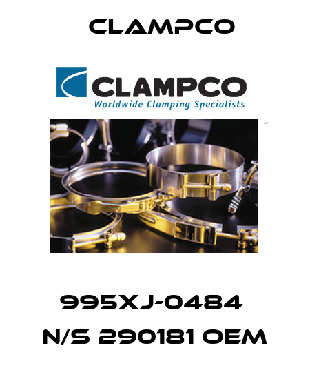 995XJ-0484  N/S 290181 oem Clampco