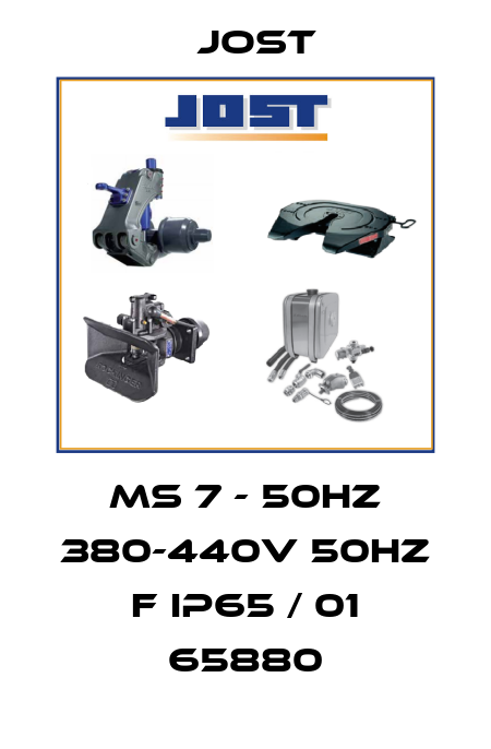 MS 7 - 50HZ 380-440V 50HZ F IP65 / 01 65880 Jost