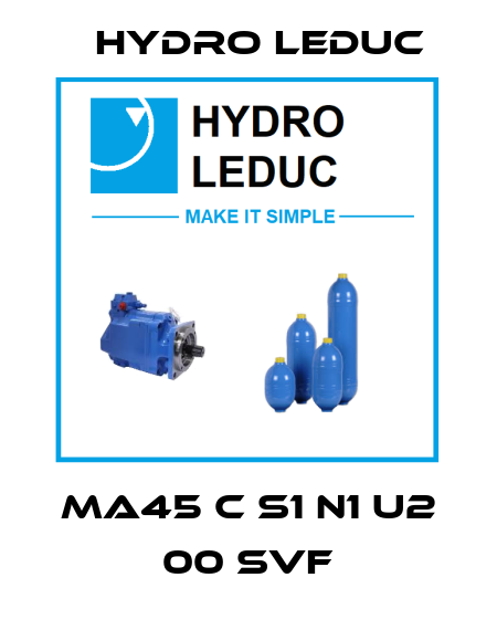 MA45 C S1 N1 U2 00 SVF Hydro Leduc